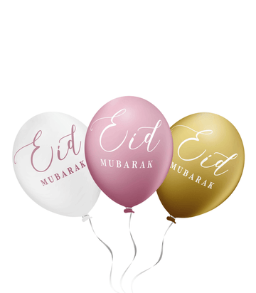 Balloons Eid -Old pink (6pcs)