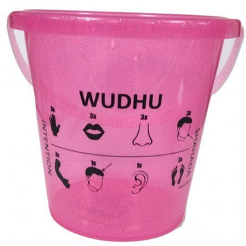 Wudu bucket -pink