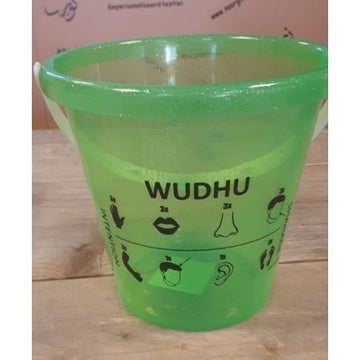 Wudu bucket -green