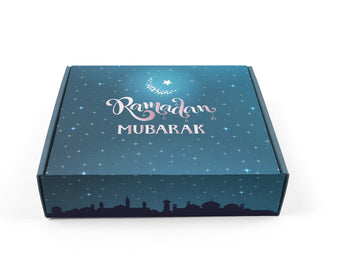 Pastry box/gift box Ramadan -Turquoise
