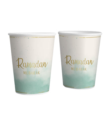 Cups Ramadan -mint green (6pcs)