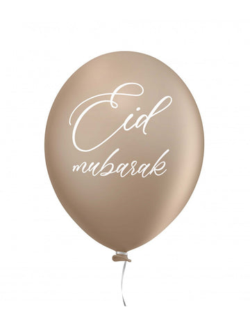Balloons Eid -Taupe (6pcs)