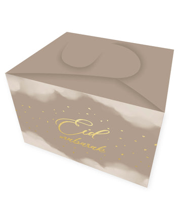 Cookie box Eid -Taupe