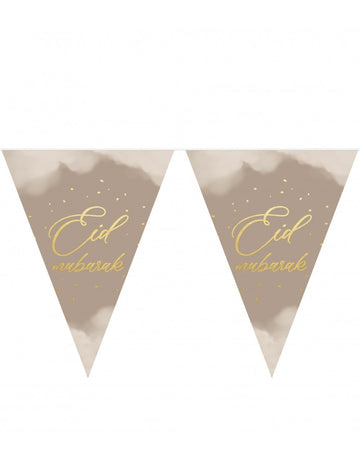 Bunting Eid -Taupe