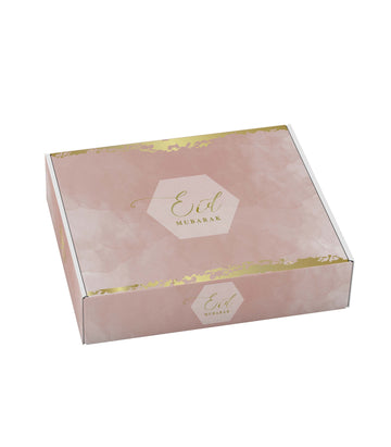 Pastry box Eid -Old pink