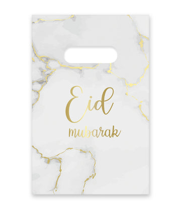 Candy bags Eid -marble gold