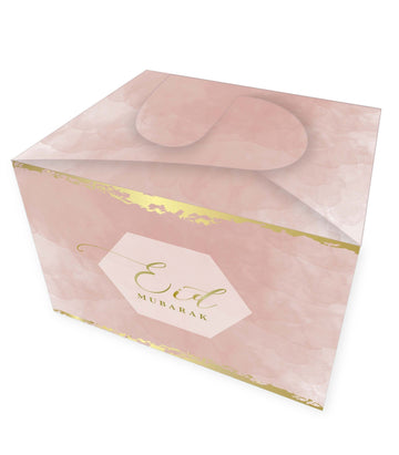 Cookie box Eid -Old pink