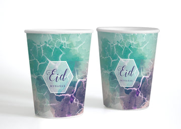 Cups - Eid watercolour (6pcs)