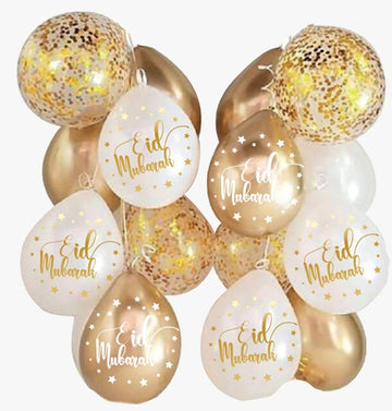Balloonmix Eid -gold (10pcs)