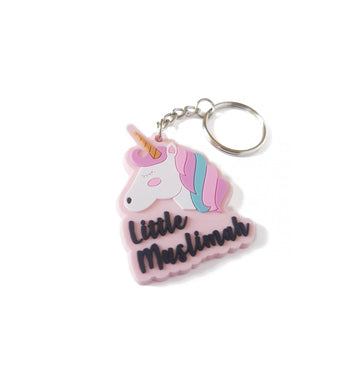 Keychain -little muslimah unicorn