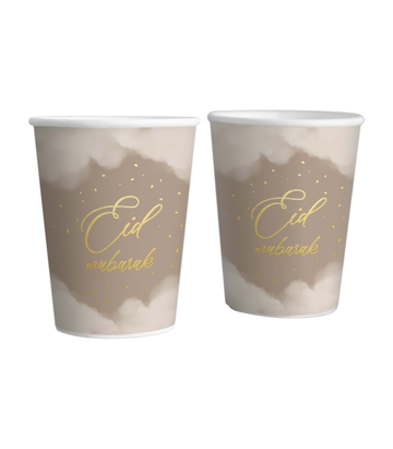 Cups Eid -Taupe (6pcs)