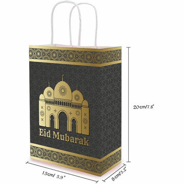 Papieren Cadeauzakje Eid Mubarak Moskee (1 stuk)