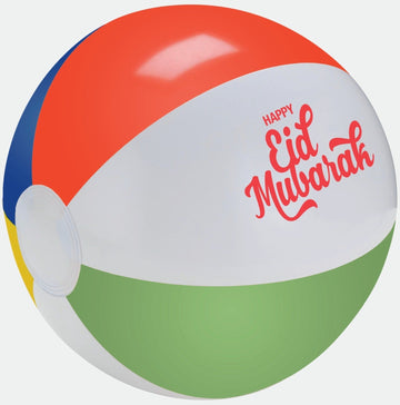 Strandbal Eid mubarak 